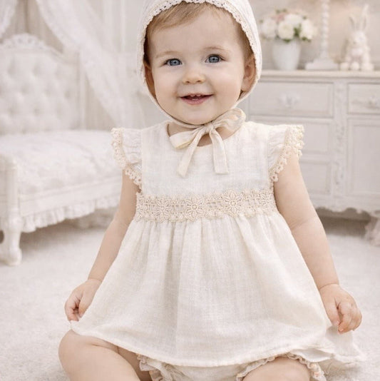 Chambrita con braguita y gorrito para bebe BABY FERR 622026117