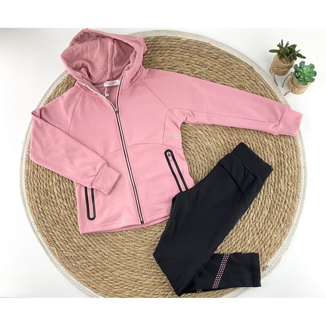 Survêtement fille avec veste et pantalon 522100270