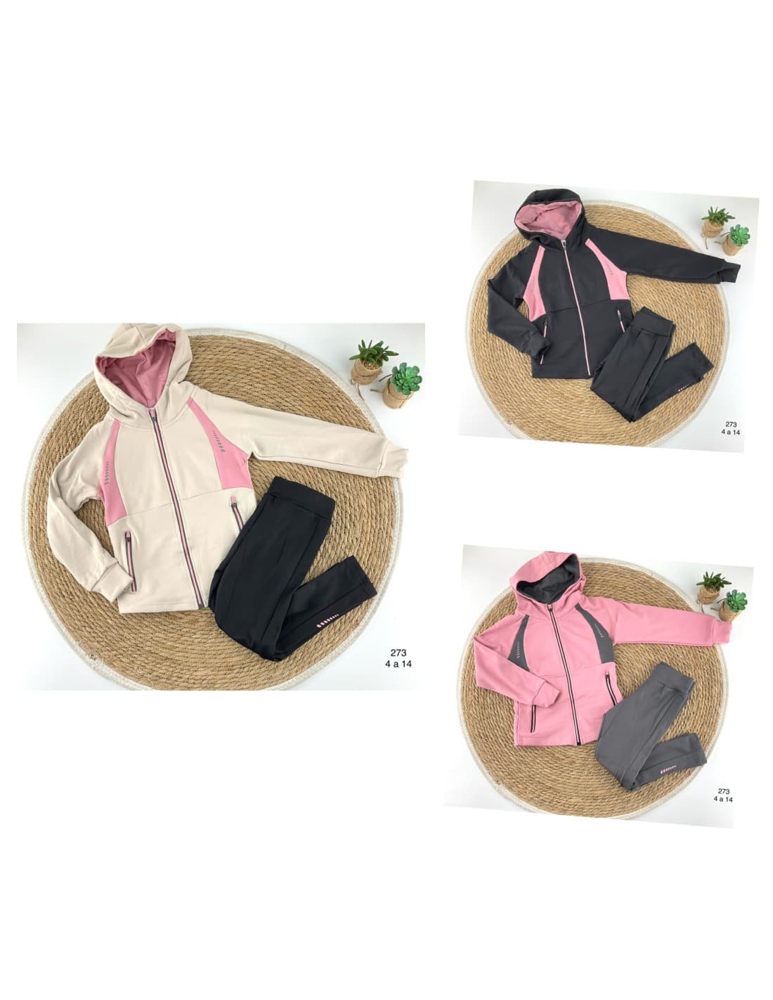 Survêtement en peluche pour fille 522100273 Confort, douceur et style (4 à 14 ans)