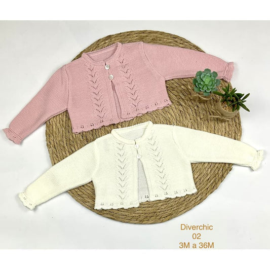 Chaqueta bebé niña Diverchic Hilo 322000002