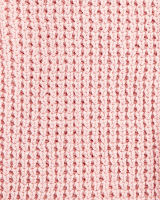 Chaqueta punto canalé capucha diseño oso