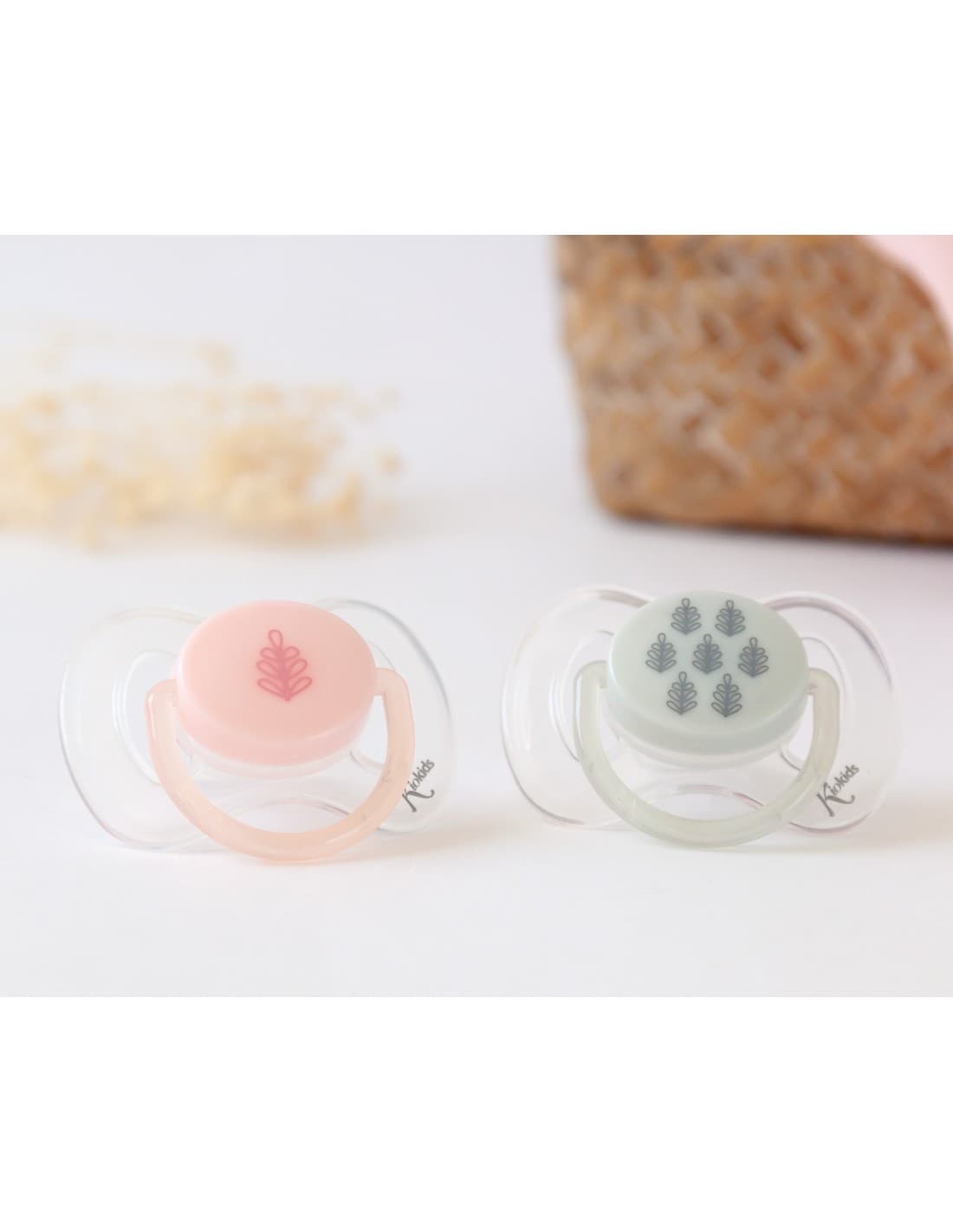 Chupete bebé KIOKIDS 2 UNIDADES ROSA 521005723