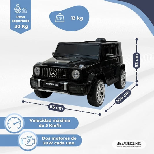 Coche eléctrico infantil Mercedes-Benz AMG con mando a distancia y multimedia Mobiclinic MDF-00012/08