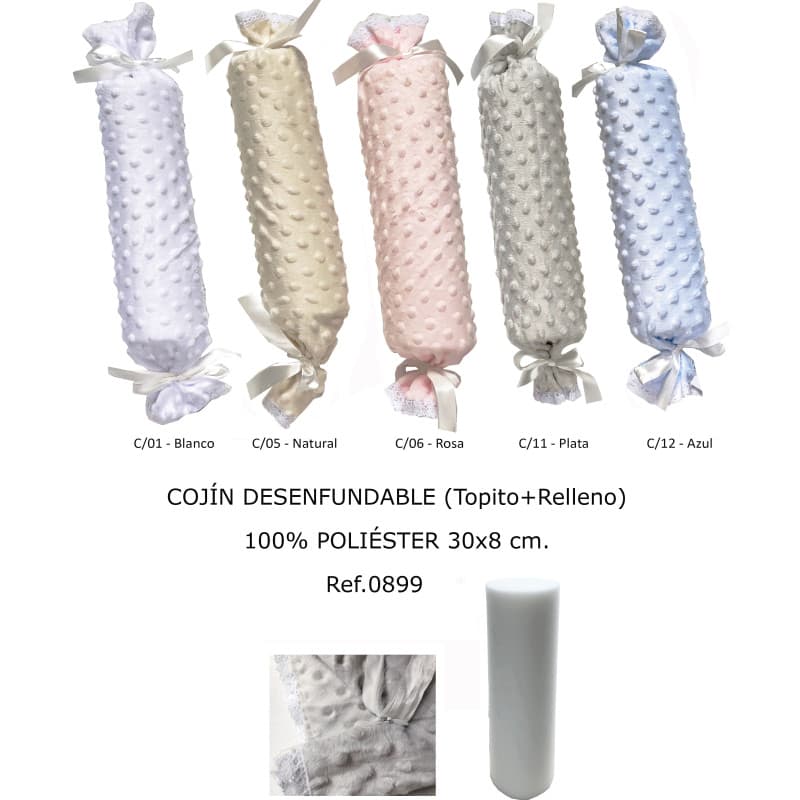 Cojín desenfundable Topito y relleno. Duffi Baby 421000899