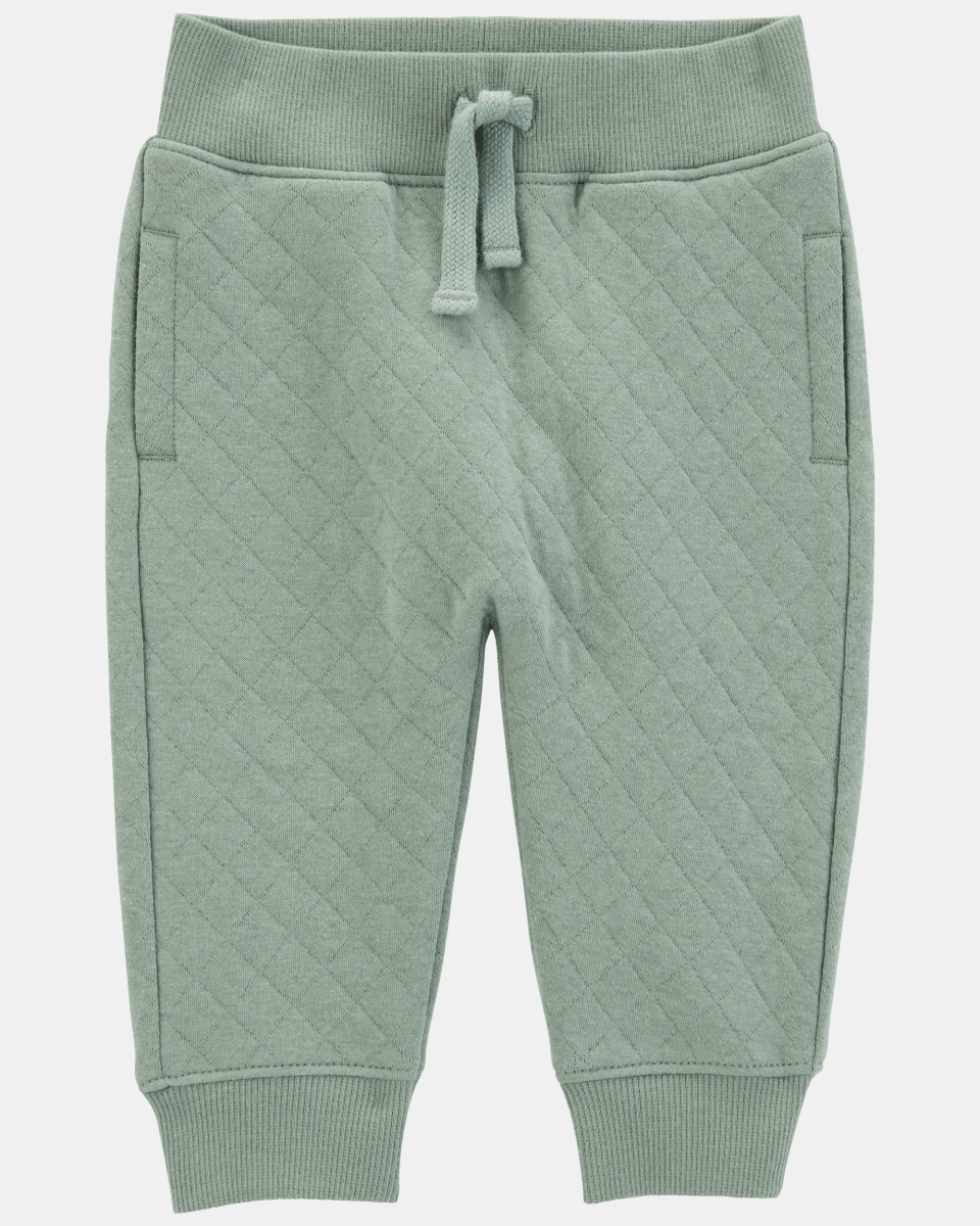 Conjunto 3 piezas de algodón, pantalón y canguro con capucha acolchados, más body