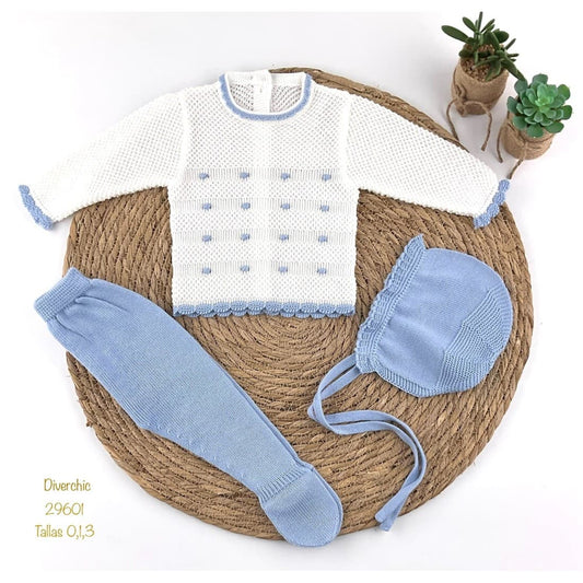Diverchic Celeste 29601 Pearl Première tenue pour bébé