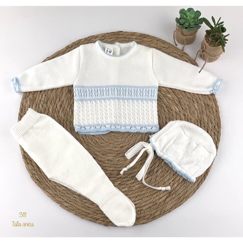 Ensemble de première tenue pour bébé vert Visi 40300