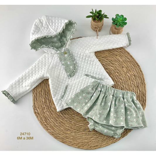 Veste bébé avec bonnet et culotte Baby Ferr 522125406 (3 à 24 mois)