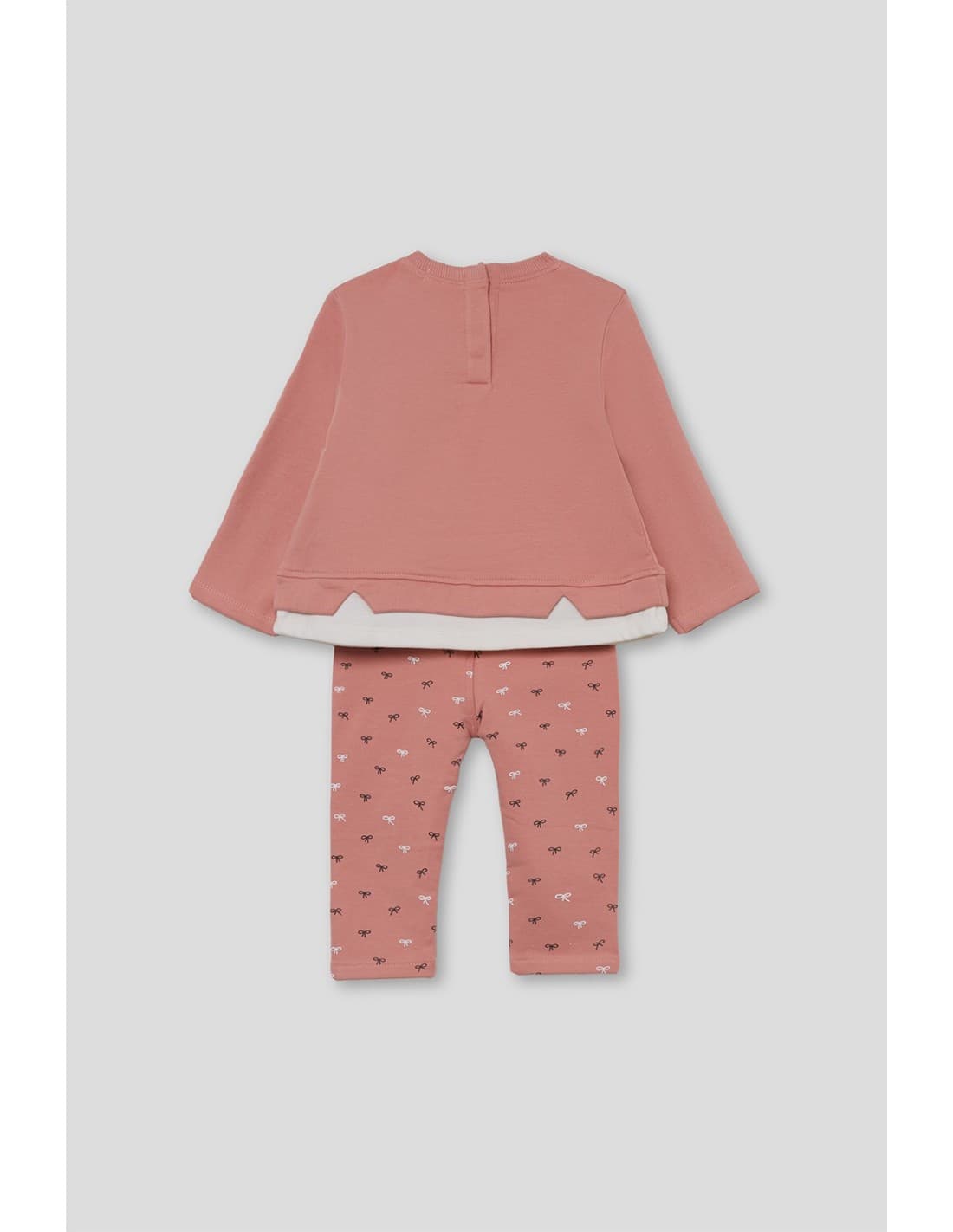 Ensemble bébé fille Street Monkey avec sweat-shirt ballerine et leggings roses 522153013 (3 à 24 mois)