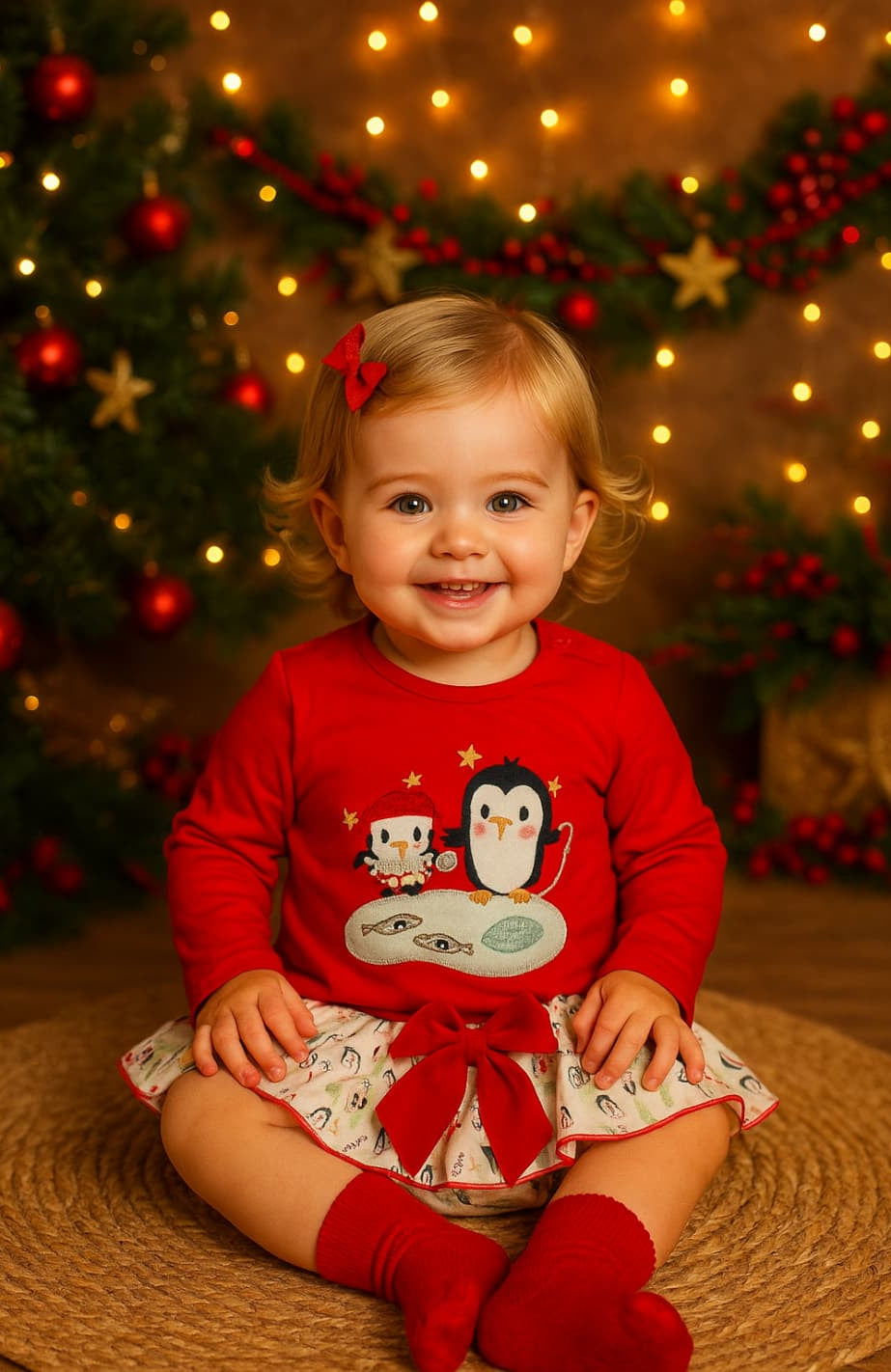 Conjunto bebé niña “Pingüino Alma Petit” 212102175