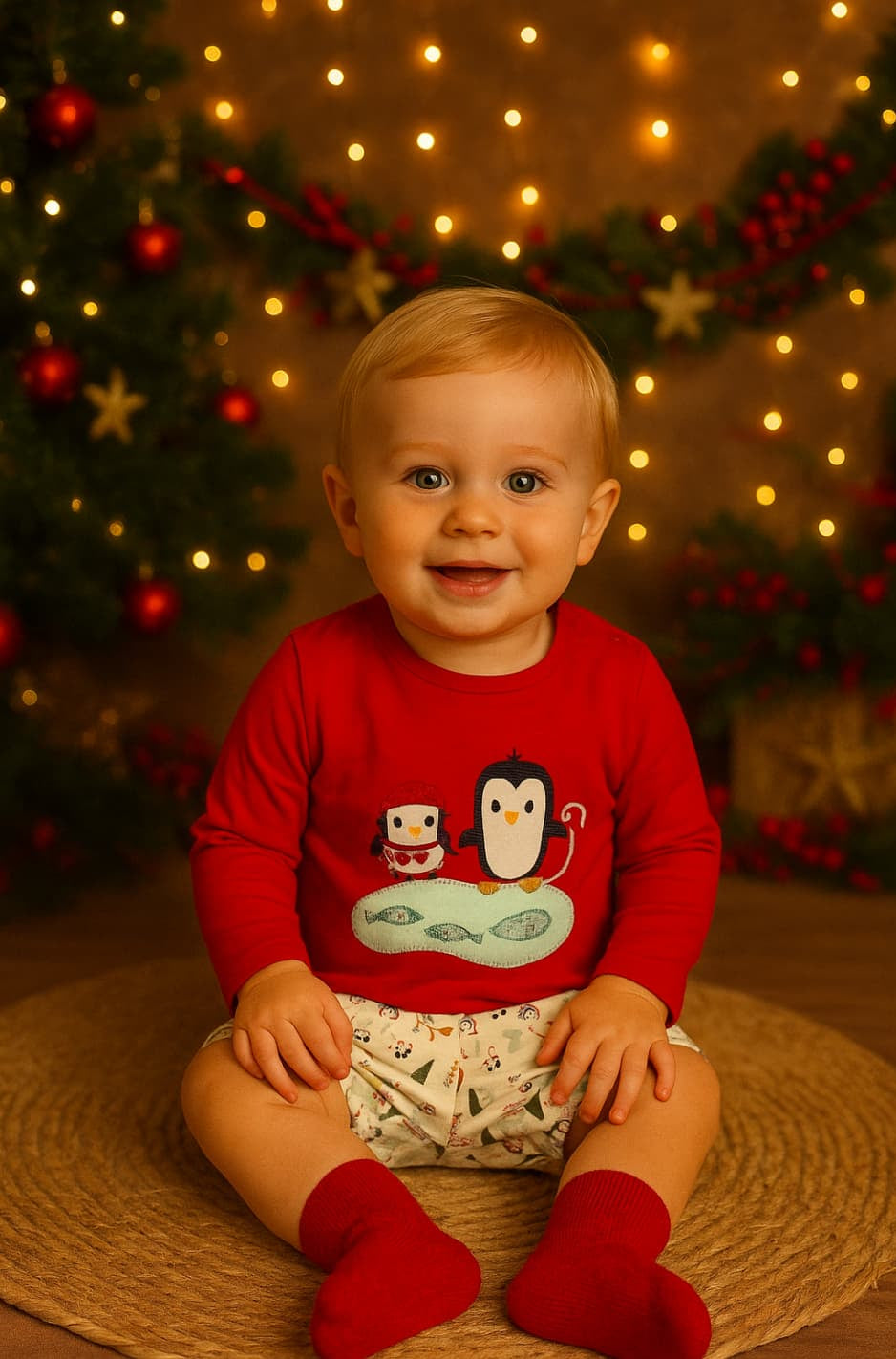 Conjunto bebé niño “Pingüino” 212102176 Diverchic