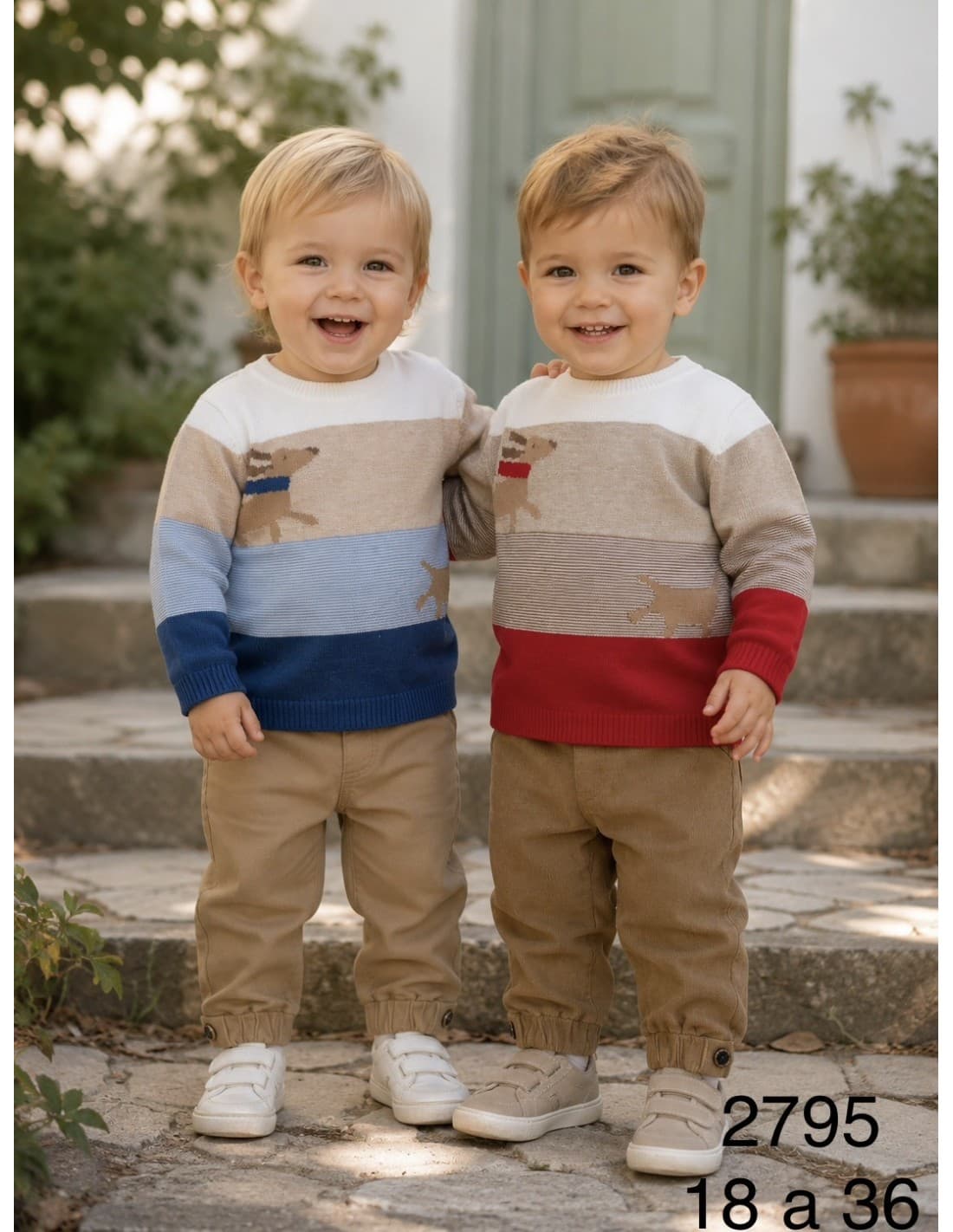Conjunto Babybol cinza e verde para bebé menino com sweatshirt e calças 522152110 Conforto e estilo casual