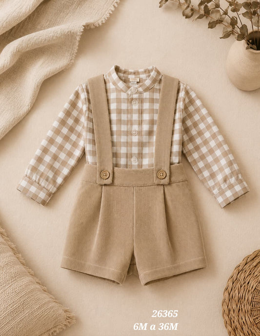 Casaco de Bebé com Gorro e Cuecas Baby Ferr 522125406 (3 a 24 meses)