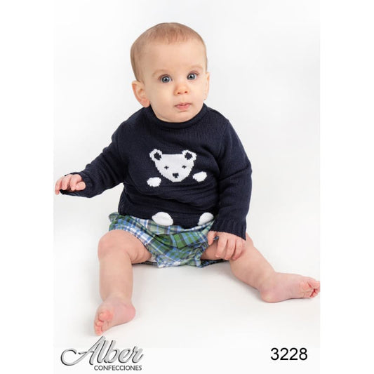 Conjunto short bebé niño Alber 3228 Dulzura, comodidad y un look perfecto para cada día