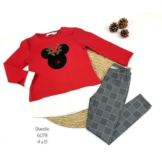 Conjunto niña leggins DIVERCHIC Ciervo 212106078