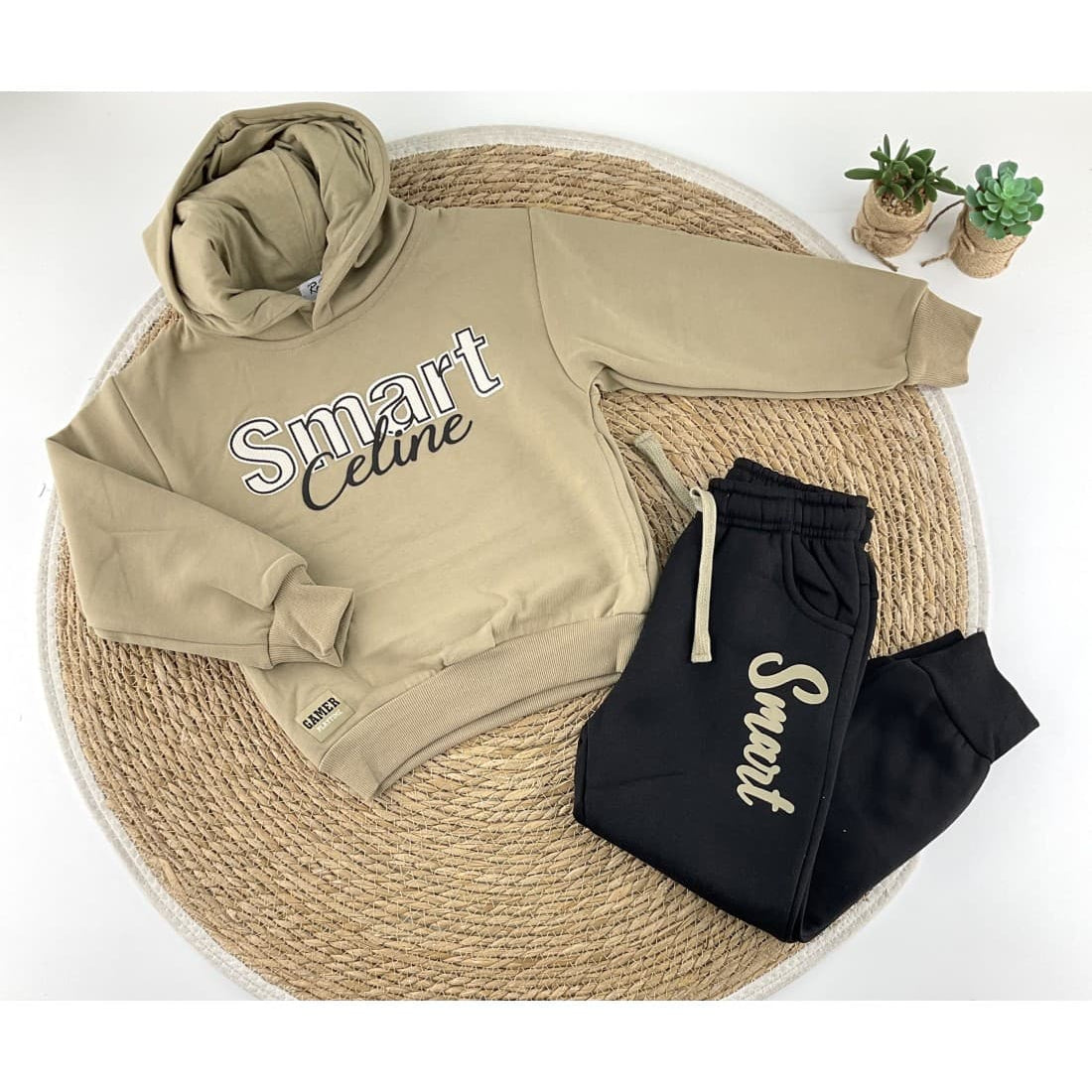 Ensemble sweat à capuche et pantalon polaire garçon 522101738 (4 à 12 ans)