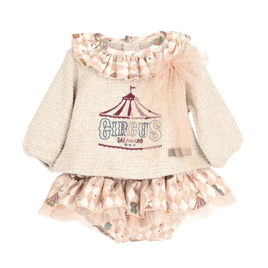 Conjunto pololo bebé Calamaro Circus  521111192 Estilo, suavidad y diseño único