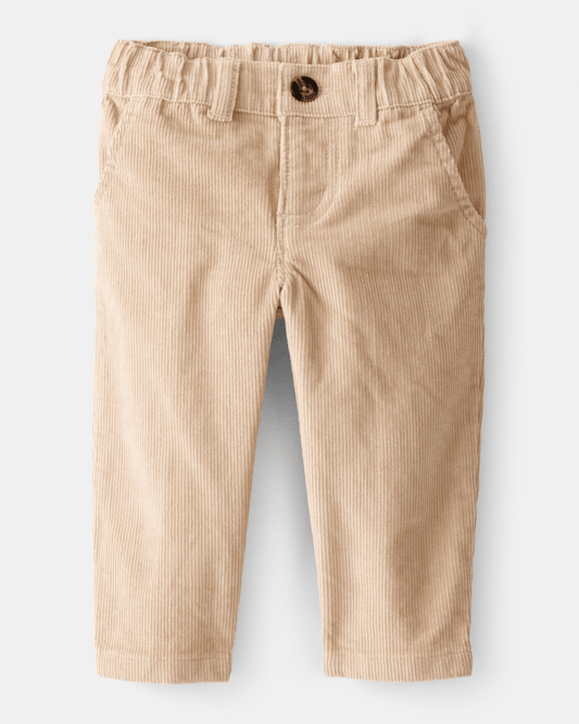 Conjunto tres piezas body a cuadros, pajarita y pantalón beige