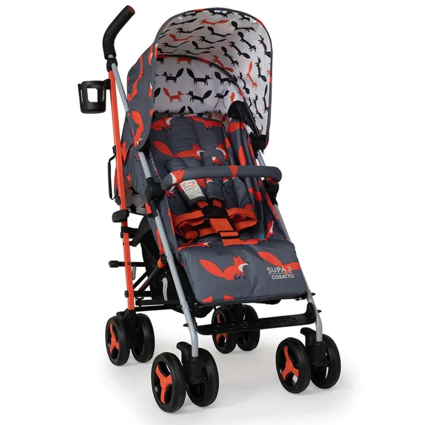 Poussette Supa 3 Cosato - Anthracite Mister Fox