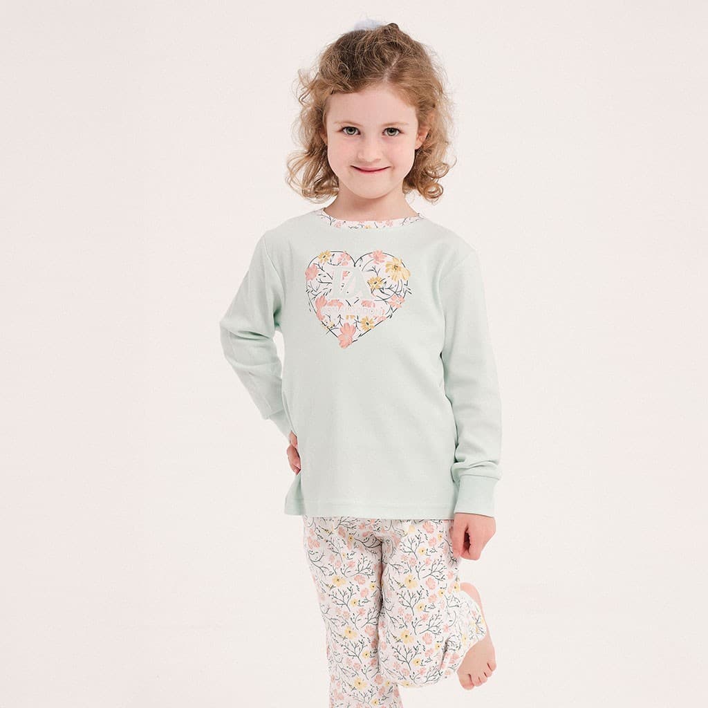 Roupão juvenil em lã coral para menina Stars 8127 Kinanit