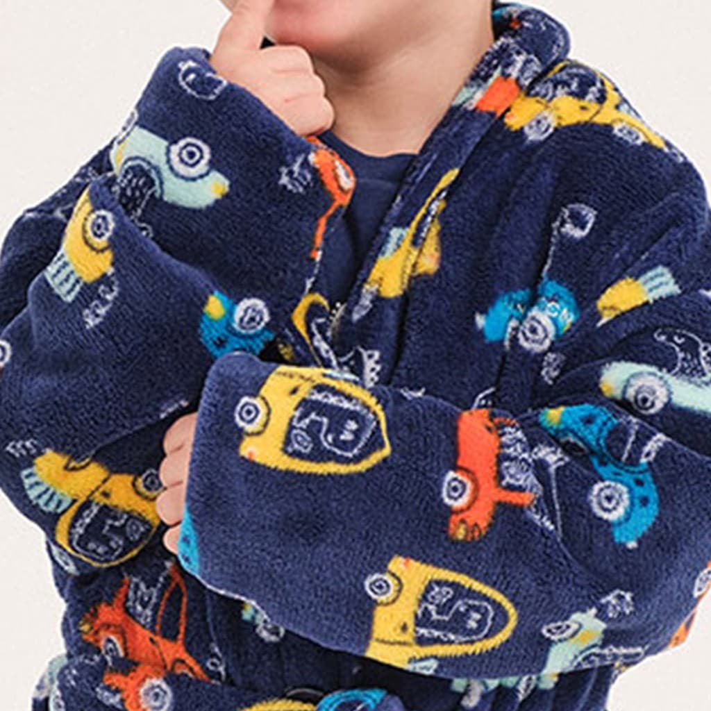 Roupão juvenil em lã coral para menina Stars 8127 Kinanit