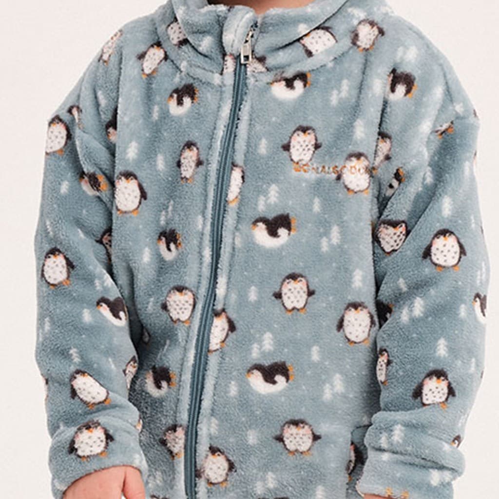 Roupão juvenil em lã coral para menina Stars 8127 Kinanit