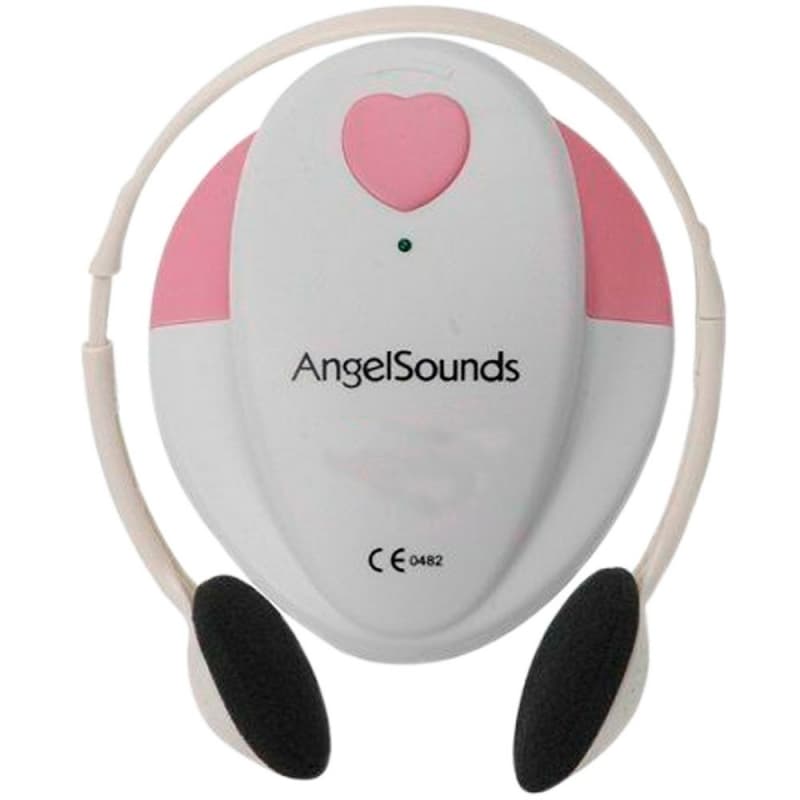 Detector Fetal AngelSounds Rosa – Escucha y guarda los primeros latidos de tu bebé