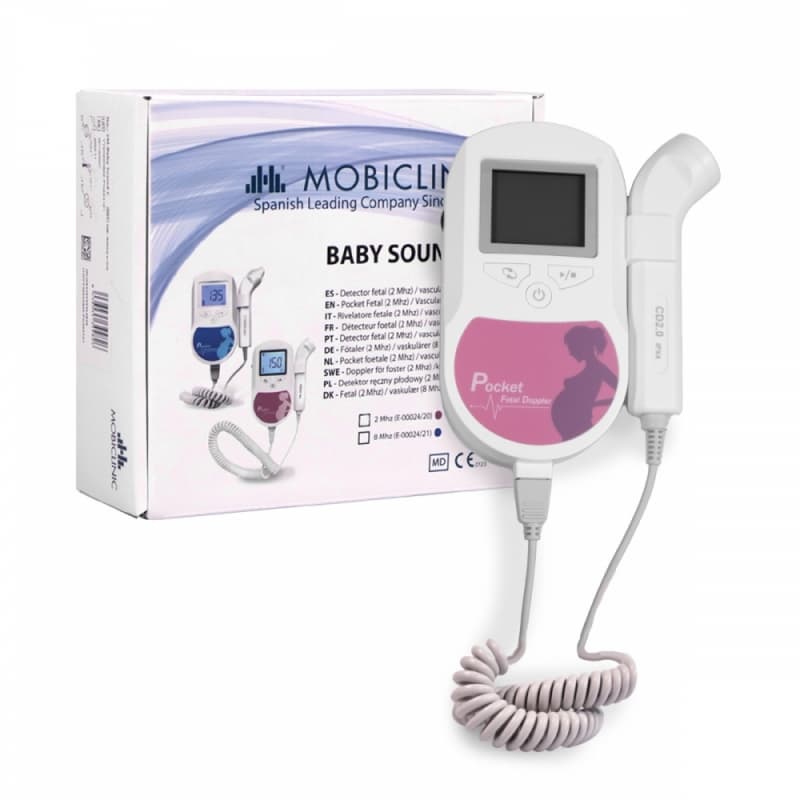 Doppler Fetal Baby Sound C Mobiclinic – Escucha los latidos de tu bebé desde casa