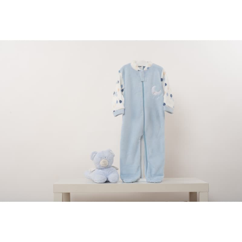 Pijama dormilón para bebé KINANIT nacarina 321102050