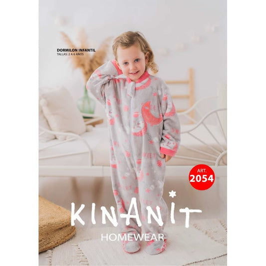 Pijama manta dormilón infantil niña 221102054 KINANIT sweet