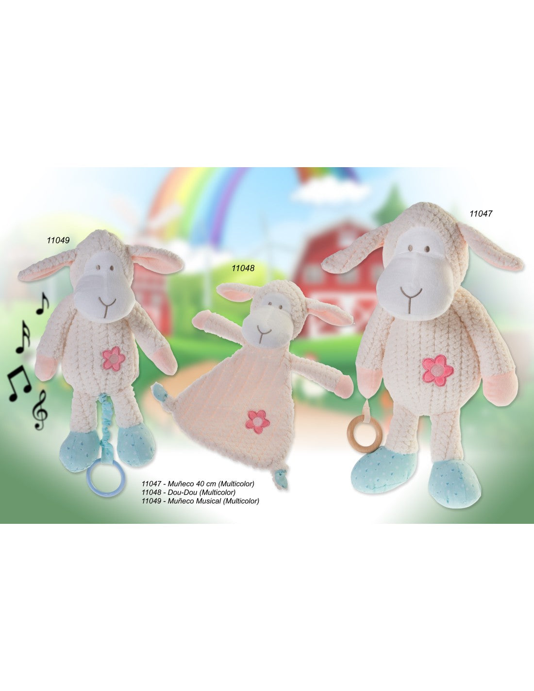 Dou Dou lapin HORRIDERS rayures 10219