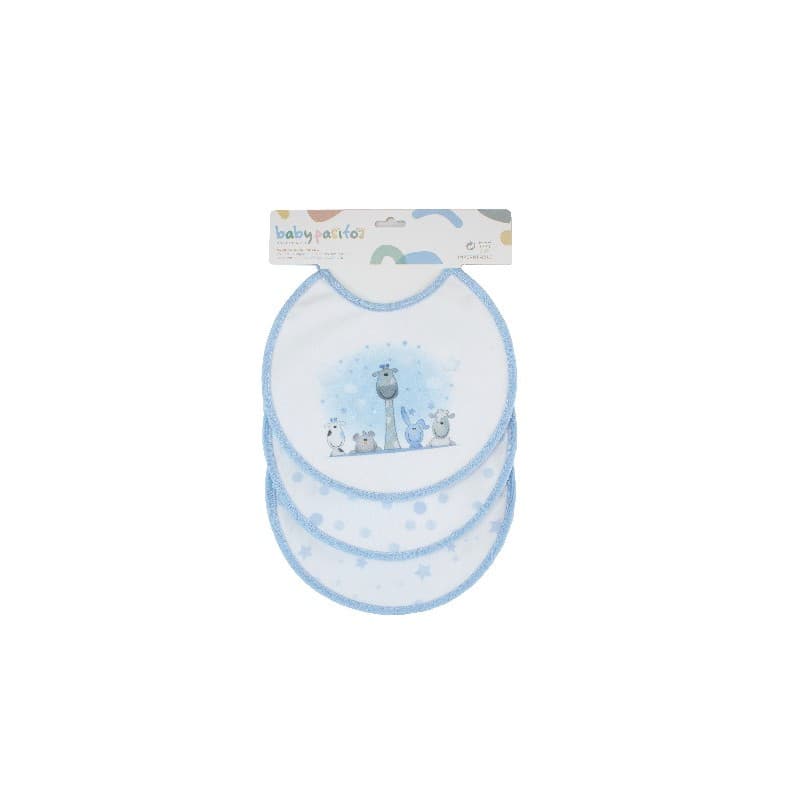 Estuche babero silicona BABY PASITOS jirafa 3 unidades 421000083
