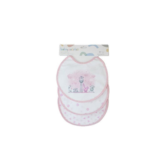 Estuche babero silicona BABY PASITOS jirafa 3 unidades 421000083