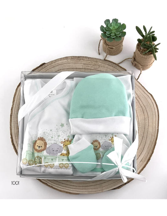 Conjunto de oferta para bebé com 5 peças – 100% algodão, Prawn Star 10734