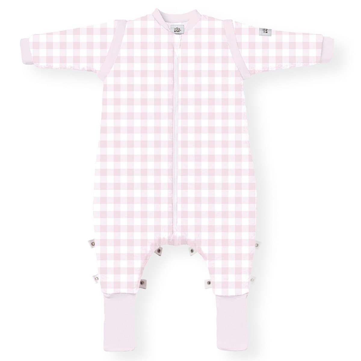 Mono cuadros rosa de dormir para bebé Interbaby (1 a 3 años) MON02
