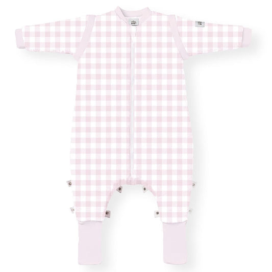 Mono cuadros rosa de dormir para bebé Interbaby (1 a 3 años) MON02