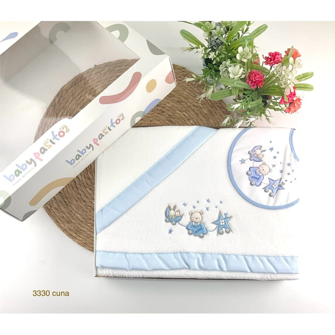 Berço Coralina 3 Peças Baby Steps Train 421103333 Suavidade e Doçura para os Sonhos do Bebé