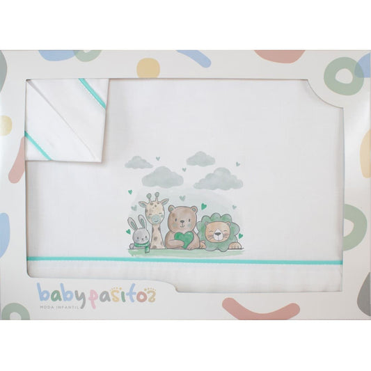 Juego de sábanas para minicuna bebé suave BABY PASITOS – Ideal para primeros días (621004338)