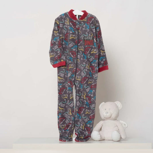 Pelele manta niño Kinanit dinosaurios 1059 Pijama infantil cálido