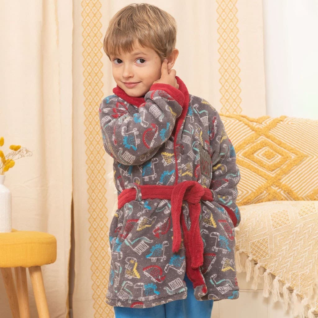 Robe de chambre en polaire corail pour fille Stars 8127 Kinanit