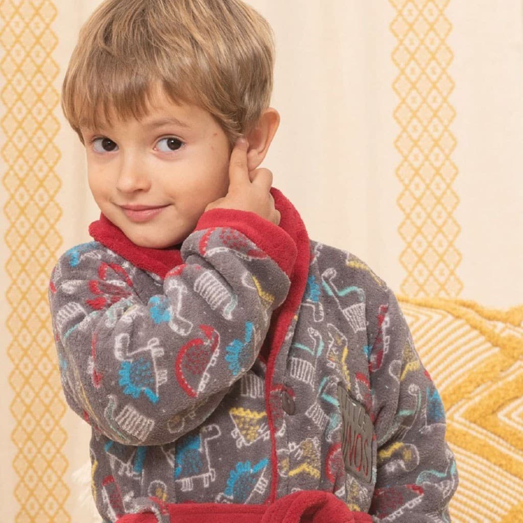 Robe de chambre en polaire corail pour fille Stars 8127 Kinanit