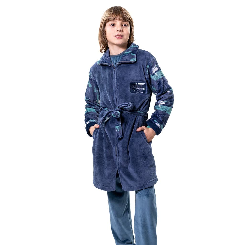 Bata juvenil coralina Kinanit KN8161W25 Extra suave y súper calentita