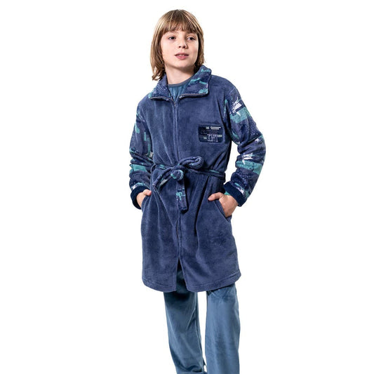 Bata juvenil coralina Kinanit KN8161W25 Extra suave y súper calentita