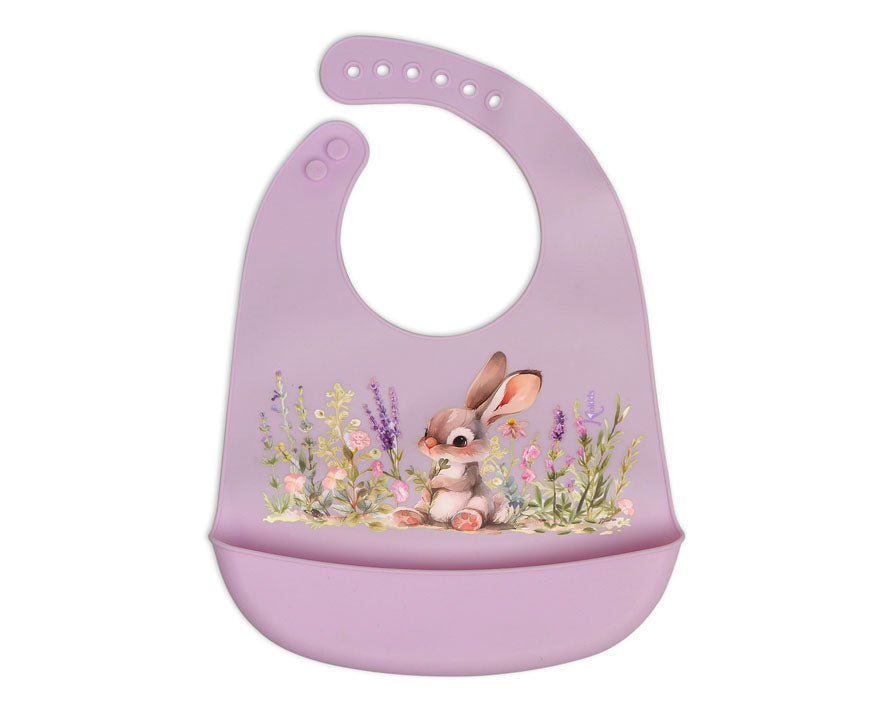 Cesta regalo bebé dulce lavanda