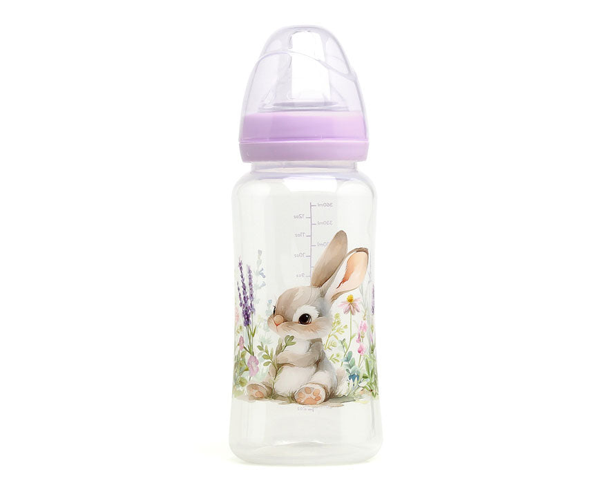 Cesta regalo bebé dulce lavanda