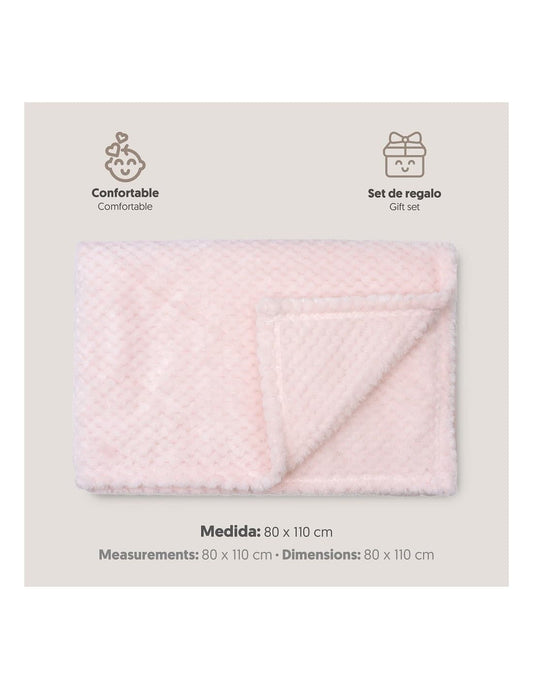 Couverture bébé INTERBABY POPCORN 80X110 CM 421100986 