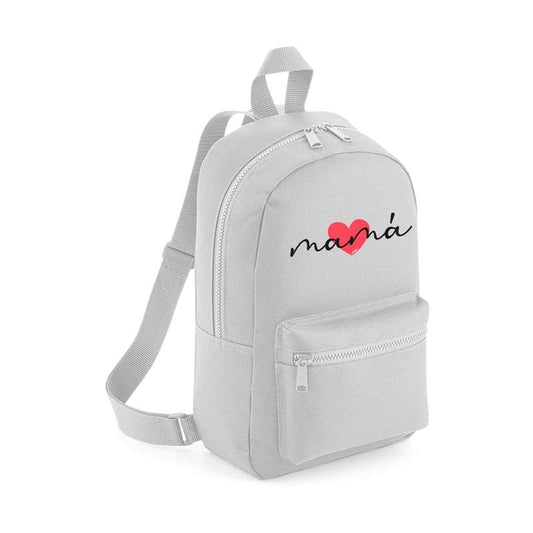 Mochila mamá nylon corazón MI PIPO 255 – Personalizable, práctica y con estilo 💗🎒