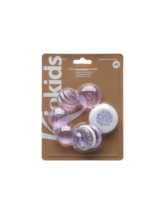 Mordedor Frio KIOKIDS para Bebé 11 cm Roxo 521005711