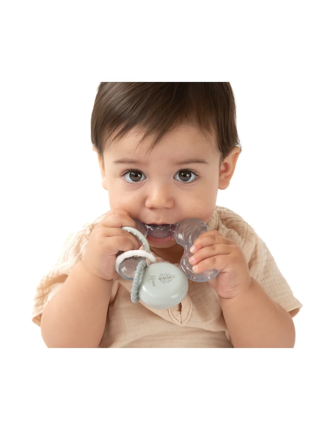 Mordedor refrigerante para bebé 11 cm gris KIOKIDS 521005505