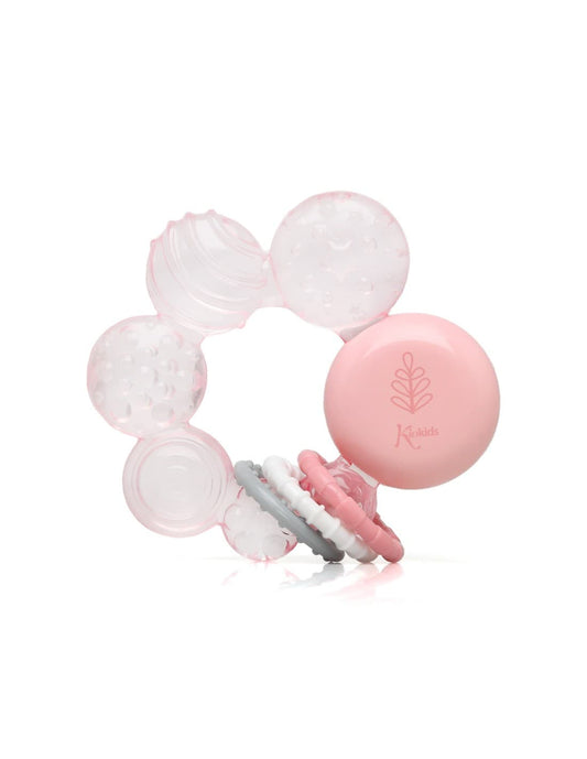 KIOKIDS Mordedor Refrescante Rosa para Bebé 11 cm 521005497